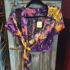 Free People Wrap Shirt